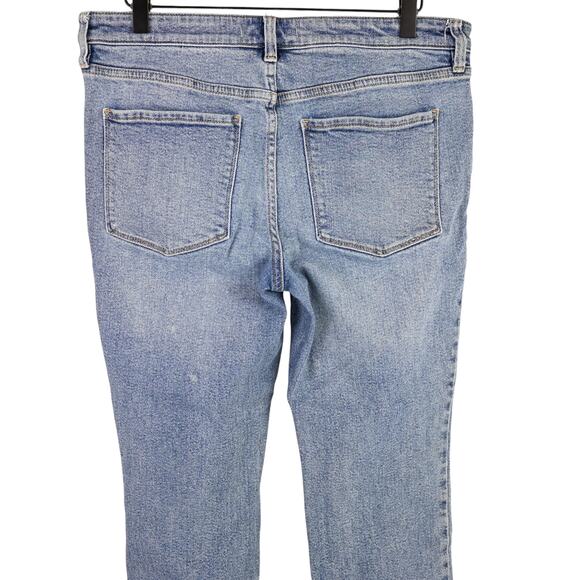 Free People We the Free Distressed Frayed Hem Jeans, 30 - Picture 5 of 11